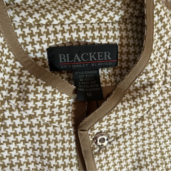 Blacker Houndstooth Blazer and Pants Set - Picture 3 of 7